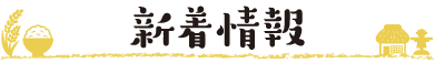 新着情報